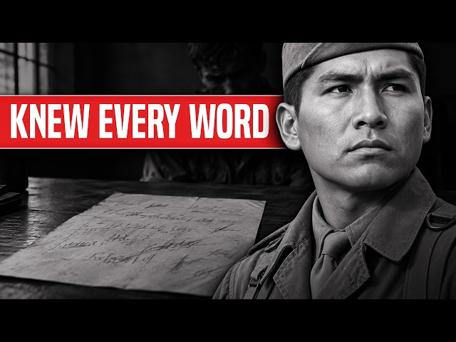 What a Captured Navajo Sergeant Heard When Japan Made Him Listen to the Marines' Code