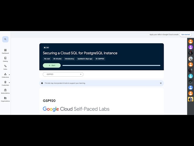GSP920: Securing a Cloud SQL for PostgreSQL Instance | Google Cloud Lab Solution