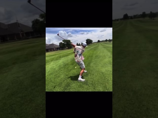 We played golf with kids clubs #golf #funny #fishing ￼