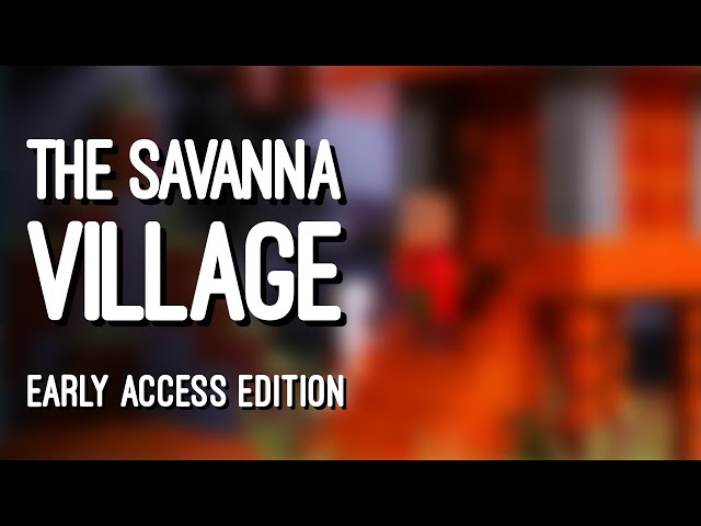 The Savanna Village | A NEW LEGO Minecraft World