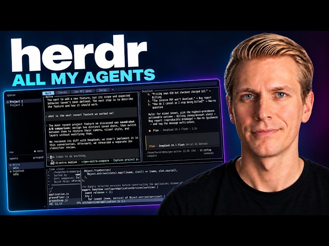 Herdr Is AMAZING - Tutorial & Setup (VPS)