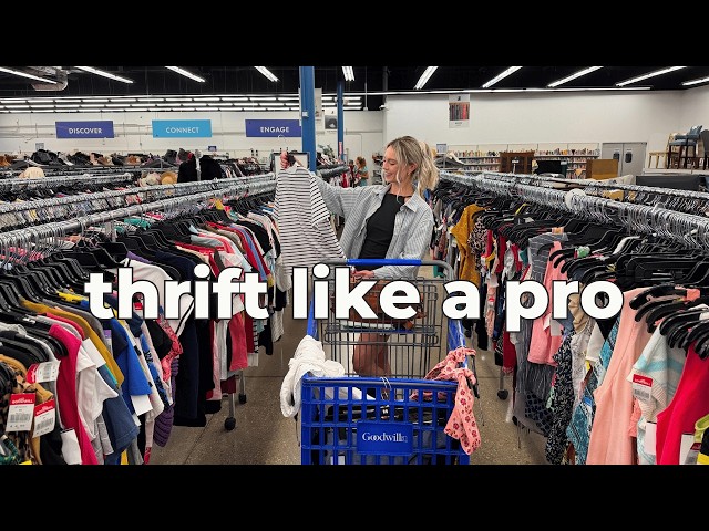 THRIFT WITH ME + sharing all of my thrifting tips