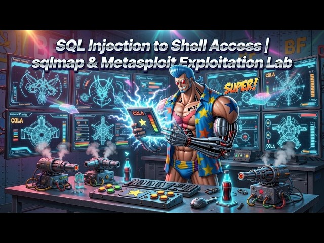SQL Injection to Shell Access | sqlmap & Metasploit Exploitation Lab (Week 6 Assignment)