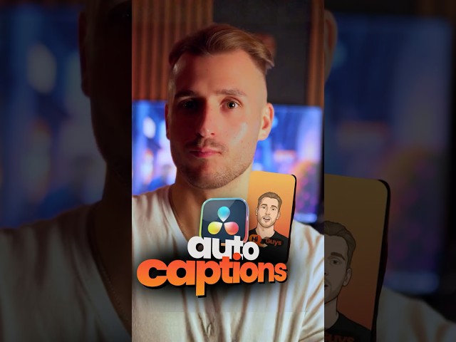How To Get Free Auto Captions In DaVinci Resolve Free! 🎉  (Watch This!)