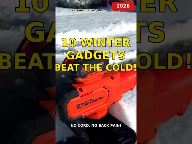 10 Winter Gadgets That BEAT the Freezing Cold! ❄️ #Shorts