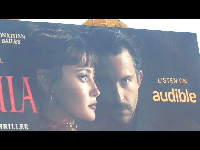 Jonathan Bailey Bram Stoker's Dracula Audible Billboard Sunset Blvd Los Angeles CA October 3, 2026