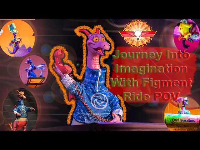 8K Journey Into Imagination With Figment Ride POV during Festival of the Holidays at Epcot VR180 3D