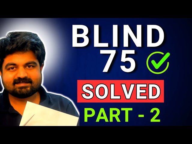 Blind 75 LeetCode Java Part 2 | Algorithms Course