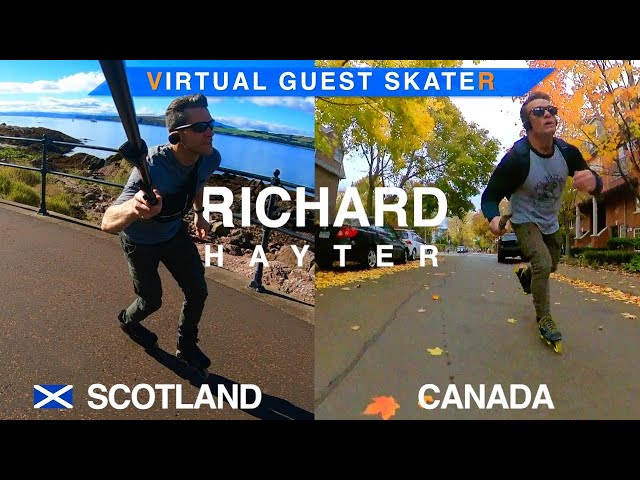 Richard Hayter, My Scottish Skater Twin! Virtual Guest Skater