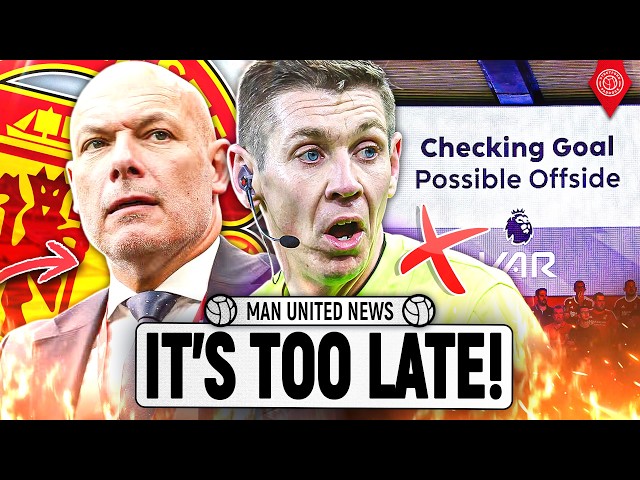 Manchester Derby VAR Officials BANNED From Premier League Games This Weekend! | Man United News