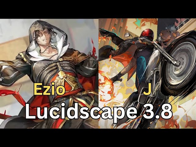 Ezio and J in Lucidscape 3.8 - Reverse 1999