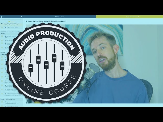 Audio Production Course with Mike Russell