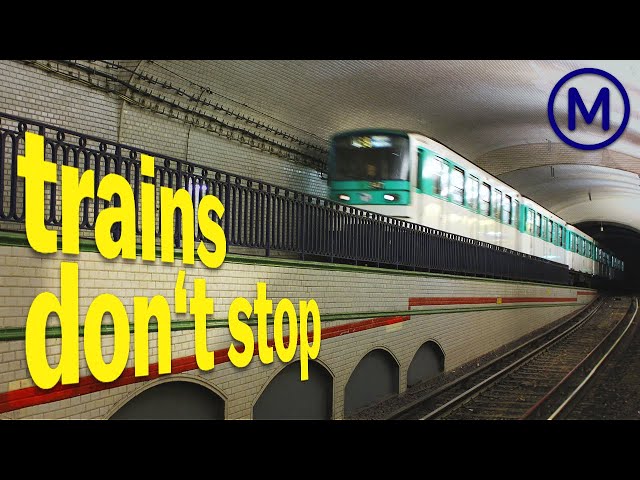 The Paris Métro station where the trains DON'T stop - Mirabeau Explained