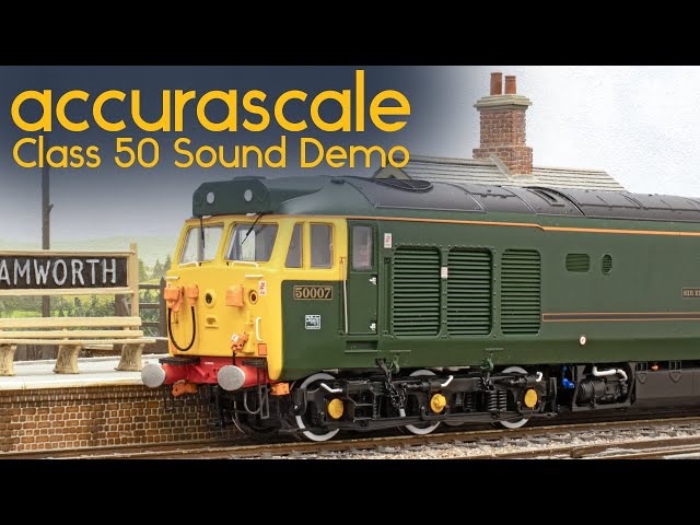 Accurascale - Class 50 sound demonstration