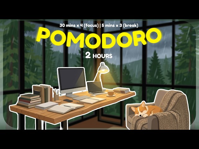30/5 Pomodoro Timer: Deep Work & Focus (30 Min Study / 5 Min Break)