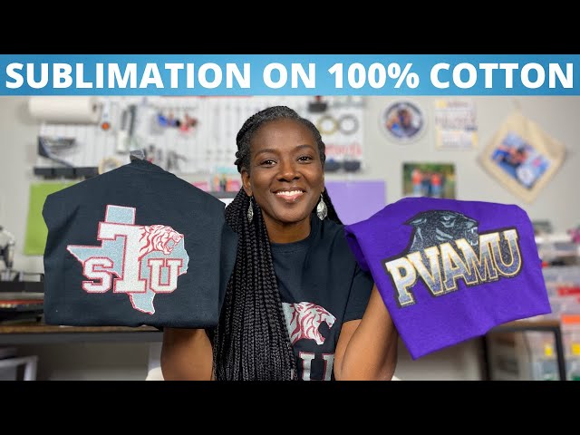 💖SUBLIMATION PRINTING ON 100% COTTON💖
