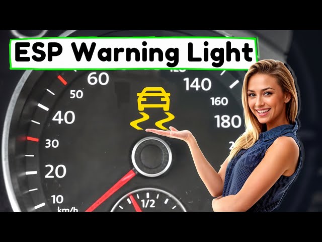 ESP Light Stays ON🚘 How to fix it? –  What to do if ESP Warning light comes on?