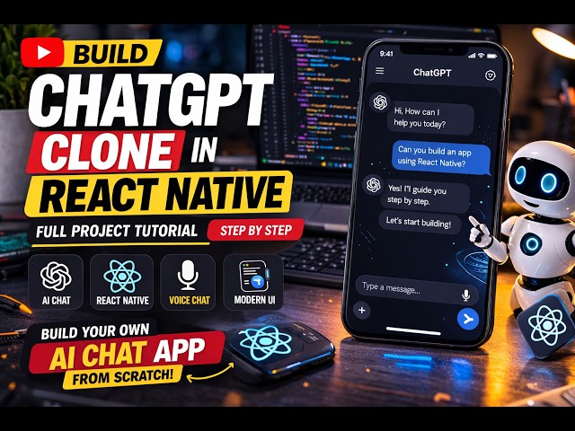 I Built a ChatGPT Clone Using React Native 🤯 | AI Chat App Tutorial