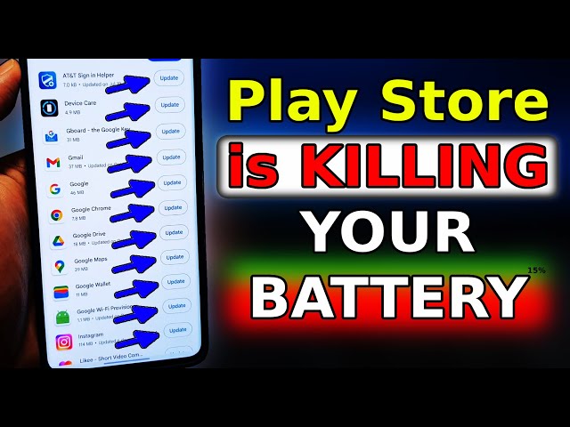 Play Store Optimization Secrets! Save Battery Android and Data Effortlessly like a pro