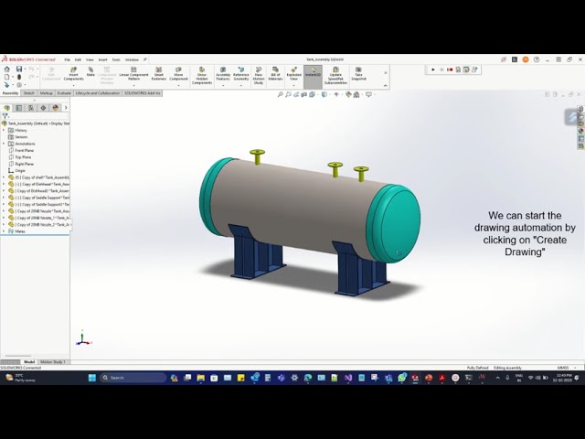 Solidworks Automation with C#  NET API Demo Project