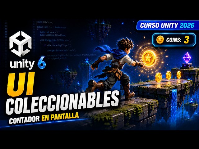 Cómo Crear un Contador de Coleccionables en Unity 3D | UI con TextMeshPro #43