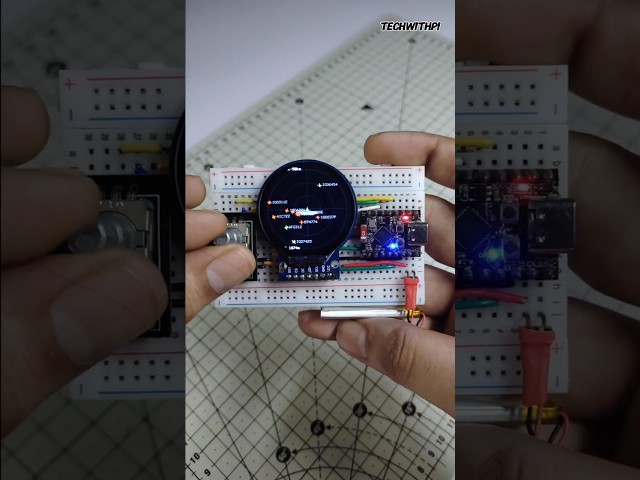 🔥 I Built My Own Pocket Air Traffic Radar! ✈️#AirTraffic #ESP32 #Radar #DIY #TechWithPi