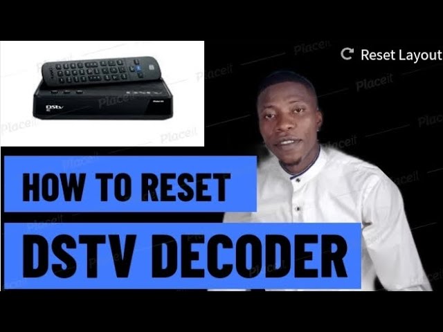 How to hard / Factory Reset a Dstv Decoder