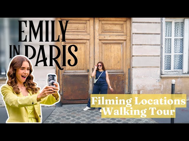 Filming Spots and locations of EMILY in PARIS | Guided Walking Tour