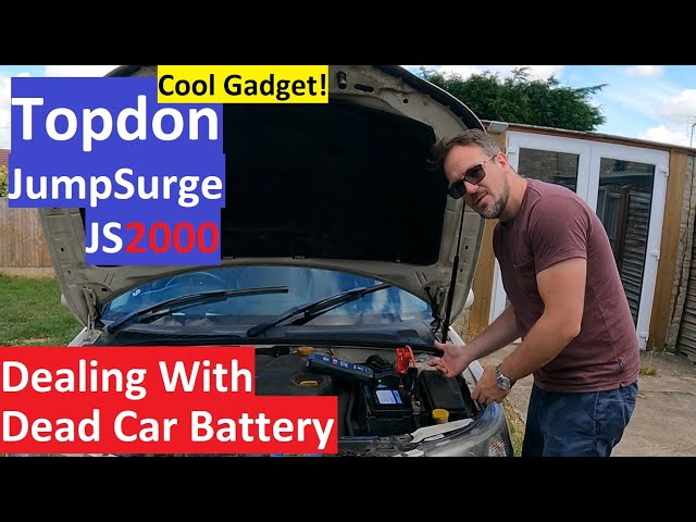 Topdon Jump Surge JS2000 Jump Start Pack - The emergency gadget everyone should have