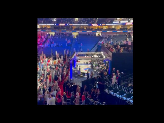 Arena appears half-empty as Republican midterm convention begins