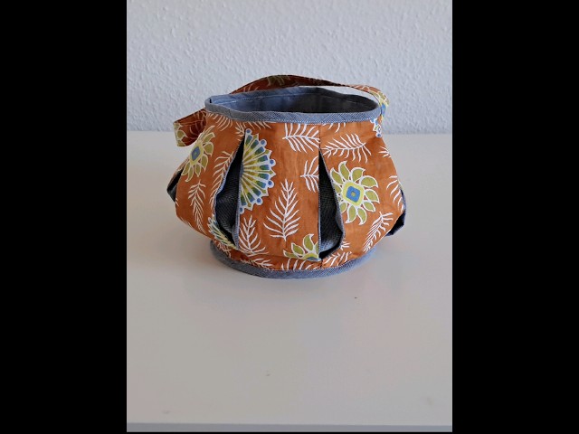 Sew beautiful basket 💖 DIY /sewing  idea #sewing #DIY #basket #vinuta sewing
