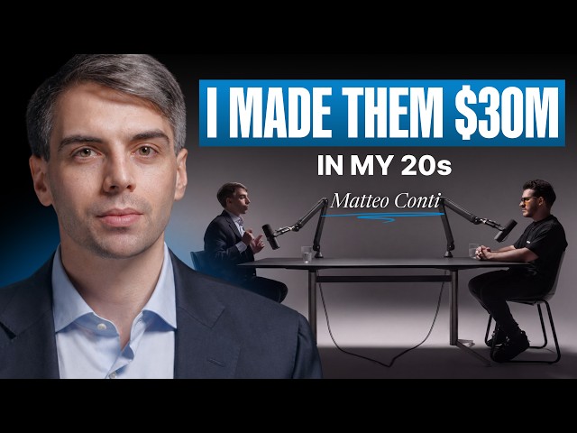 The Process Behind A Top 1% Market Maker - Matteo Conti