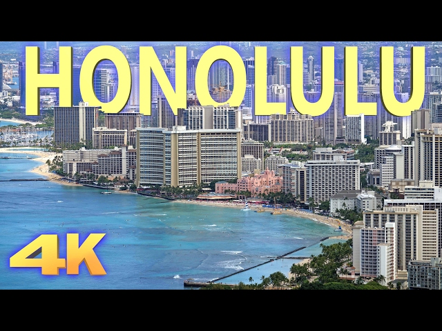 HONOLULU - HAWAII 4K