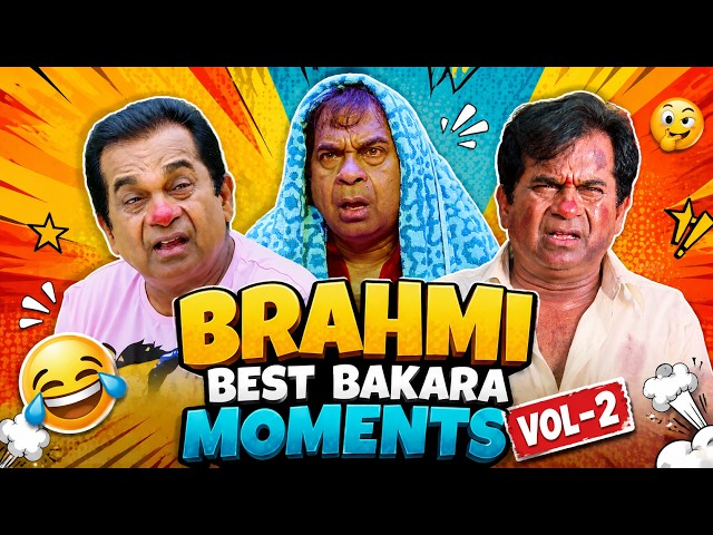 Brahmanandam Best Bakara Moments | Vol 2 | Brahmanandam Back To Back Best Comedy Scenes | TFN