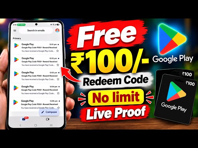 How to Get Google Play Redeem Codes? How to get Free redeem codes 🔥