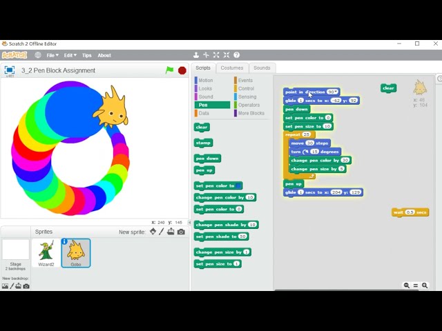 PEN BLOCK  - SCRATCH Programming