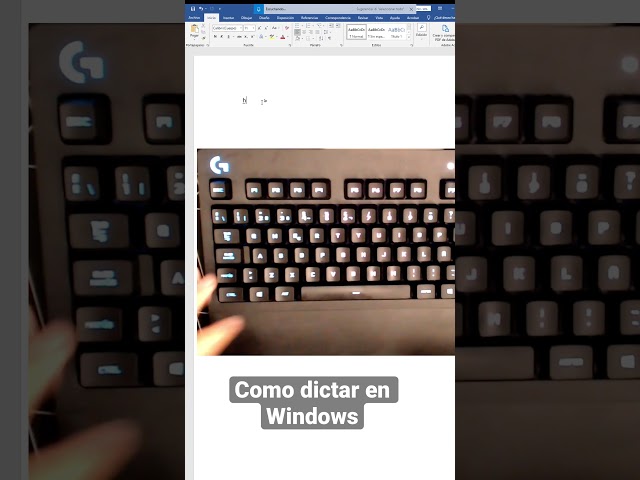 ✅👍🏻Como Dictar en Windows 10 y 11 #informatica #computadora  #lifehacks