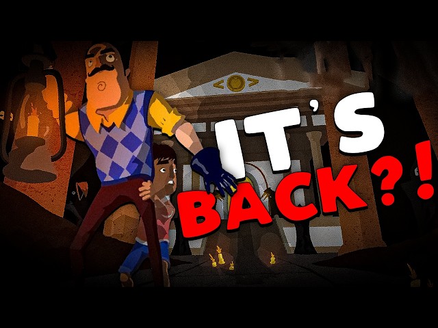 THE CANCELLED HELLO NEIGHBOR MOD THAT RETURNED... | Hello Neighbor Curse Retold