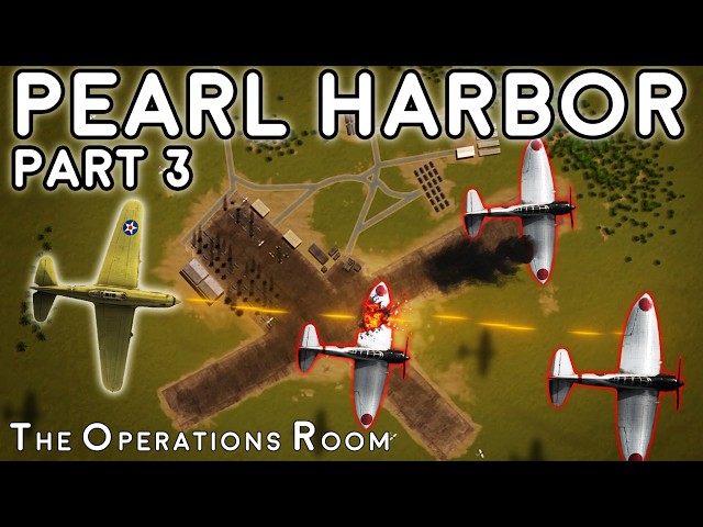 Pearl Harbor (3/3) - US Fighters Strike Back - Animated