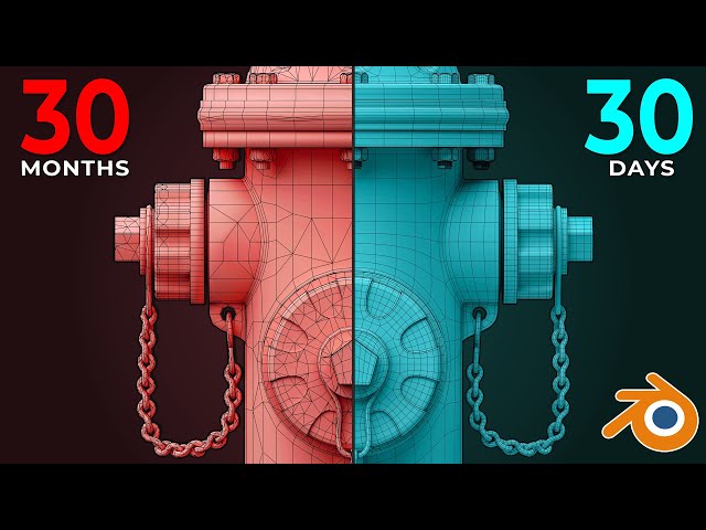 Learn Hard Surface Modeling in Blender in 30 Days (New Course)