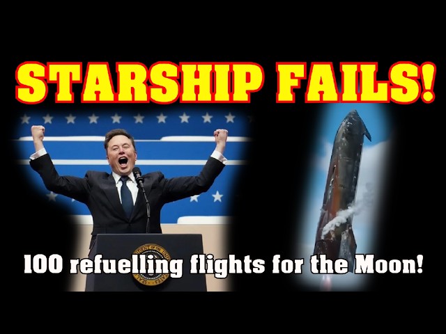 Musk Promised the Moon — Starship Keeps Failing