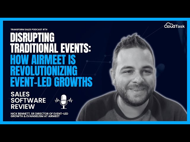 Disrupting Traditional Events: How Airmeet is Revolutionizing Event-Led Growth