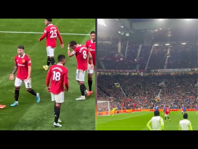 PASSION! Lisandro Martínez reaction to Bruno's goal!