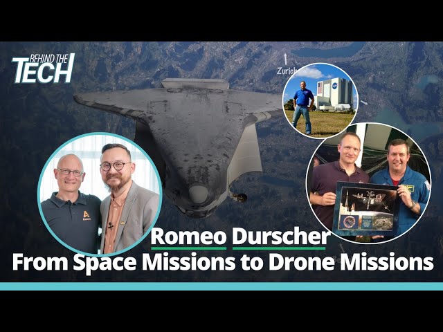 From Space to Drones: A Rare Look into Romeo Durscher's Career Journey