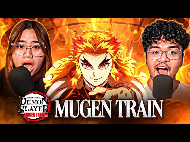 SET YOUR HEART ABLAZE!🔥😭 | GIRLFRIEND REACTS To Demon Slayer The Movie: Mugen Train!