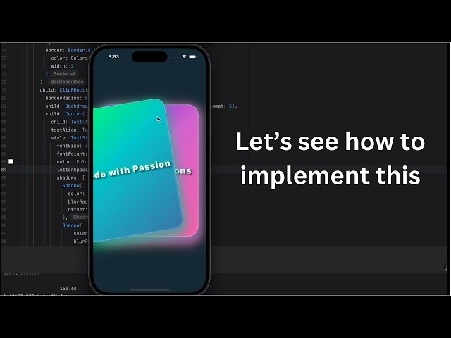 Build a Stunning Flutter Swipe Card Animation | Full Tutorial  | Code with Dias