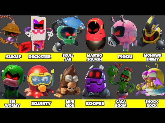 Evolution of ASTRO BOT Enemies Game Graphics on PlayStation 5