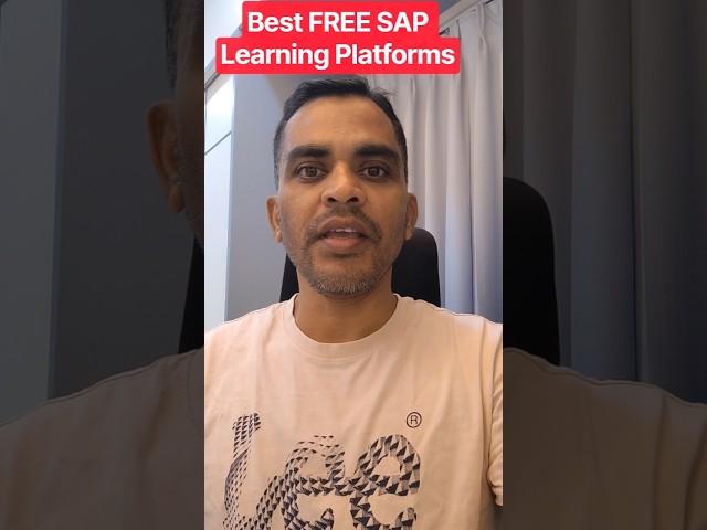 Best FREE SAP Learning Platforms|Learn SAP for FREE 🚀#sap