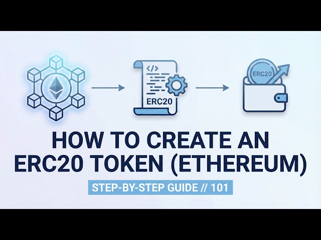 How to Create an ERC20 Token (Ethereum)