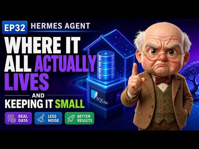 Dr. Grump Explains: Hermes Agent - EP32 of 64 - Where it all Actually Lives